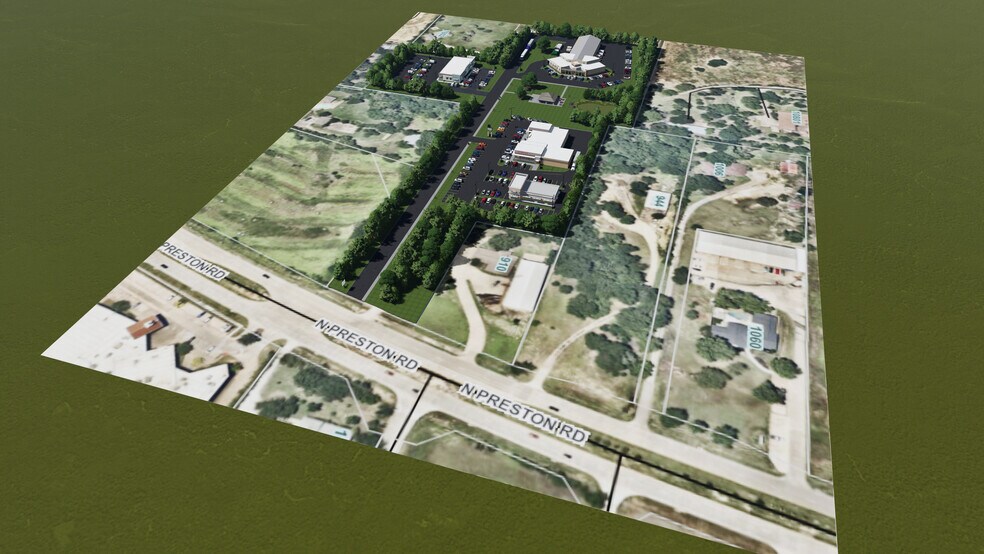 870 N Preston Rd, Celina, TX à vendre - Plan de site - Image 2 de 33