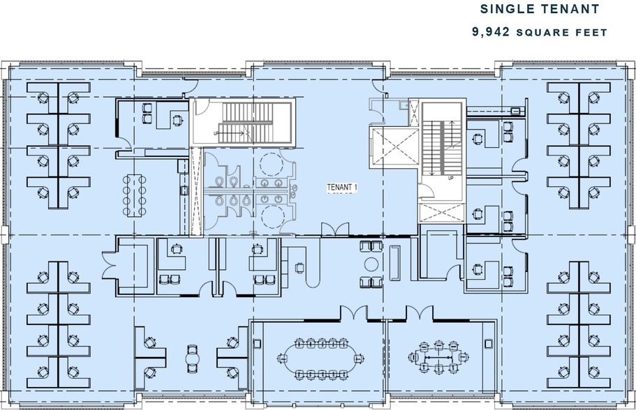 100 Copley Cir, Gaithersburg, MD for lease - Floor Plan - Image 2 of 2