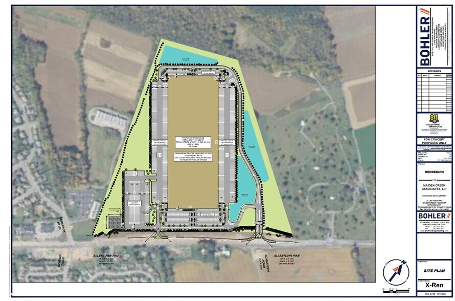 Route 222, Blandon, PA for lease Site Plan- Image 1 of 1