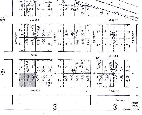 315 G St, Antioch, CA à louer - Plan cadastral - Image 2 de 13