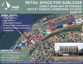 325 E 8th Ave, Homestead, PA à louer Photo intérieure- Image 1 de 2