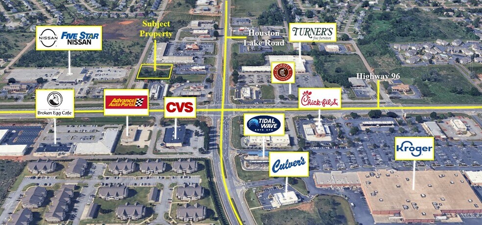 410 Wrasling way, Warner Robins, GA à vendre - Photo du bâtiment - Image 2 de 2