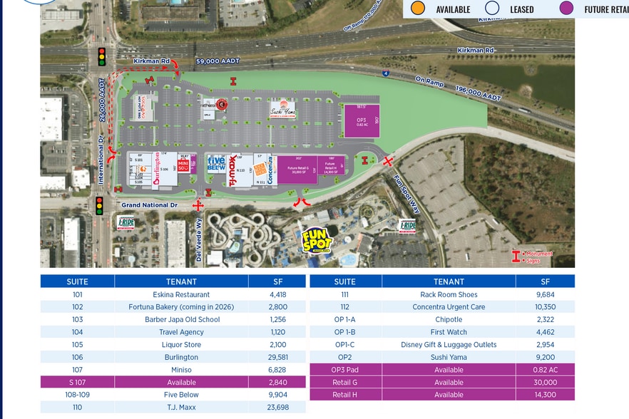 6687-6905 S Kirkman Rd, Orlando, FL for lease - Building Photo - Image 3 of 10