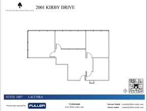 2001 Kirby Dr, Houston, TX for lease Floor Plan- Image 1 of 1