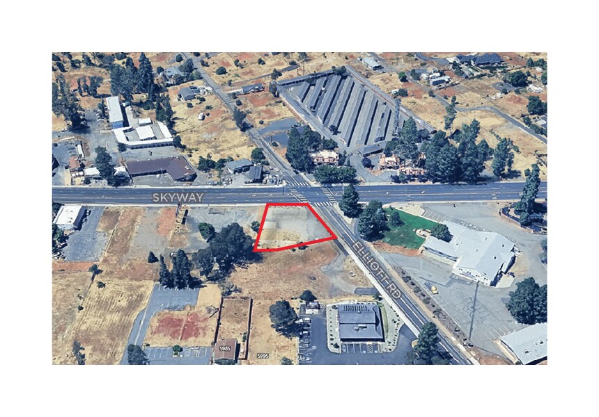 6490 Skyway, Paradise, CA for sale Aerial- Image 1 of 2