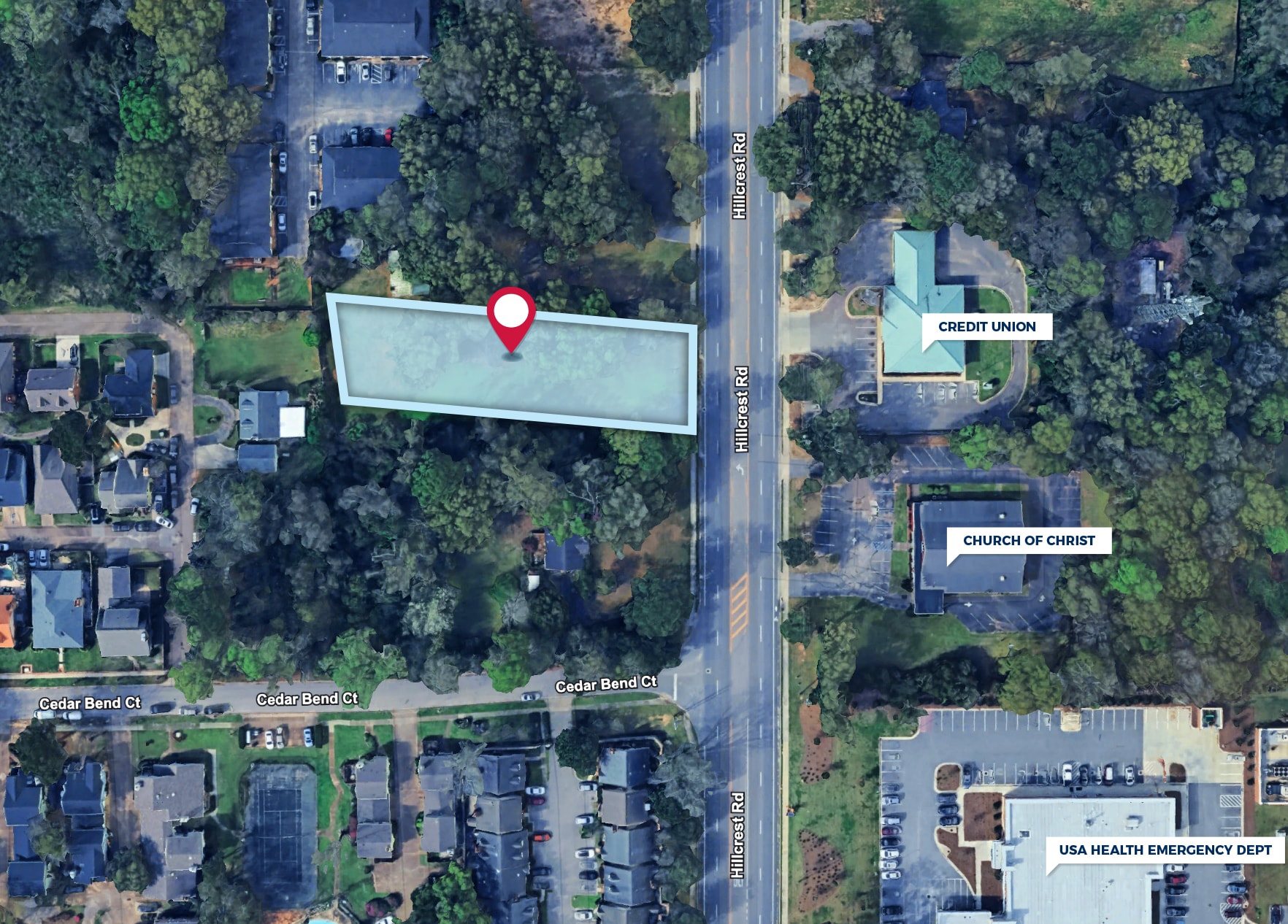 100 Hillcrest rd, Mobile, AL for sale Primary Photo- Image 1 of 3
