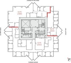 2121 Avenue of the Stars, Century City, CA for lease Floor Plan- Image 1 of 1