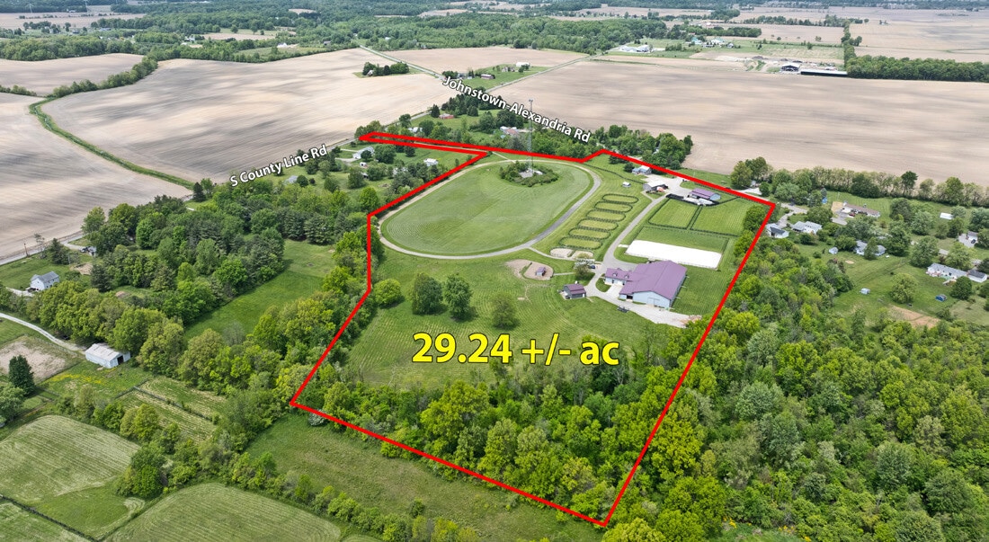 9317 S Johnstown-Alexandria Rd, Johnstown, OH à vendre Aérien- Image 1 de 59