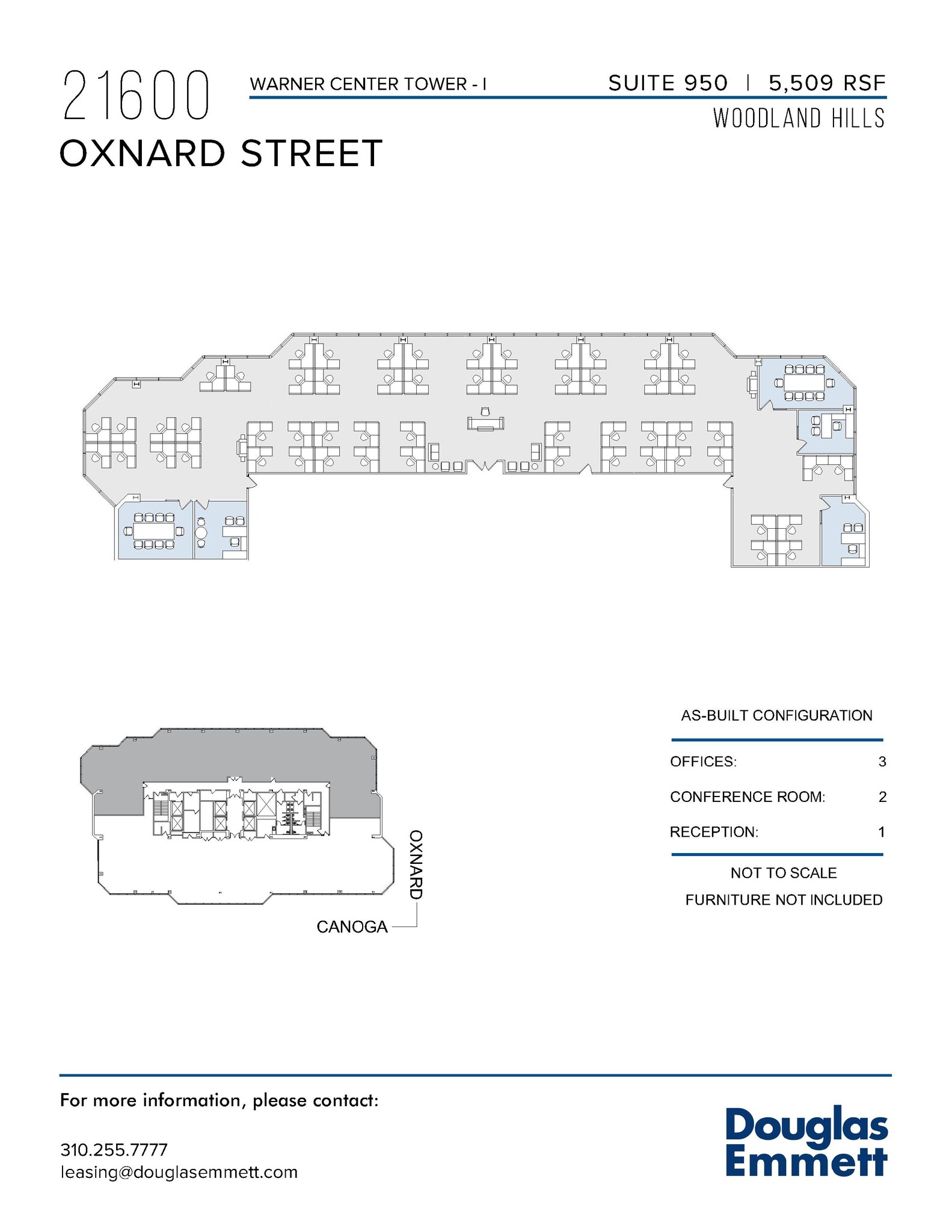 21600 Oxnard St, Woodland Hills, CA à louer Photo du bâtiment- Image 1 de 1