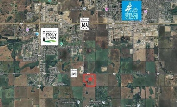 27413 79 Av, Stony Plain, AB for sale - Aerial - Image 1 of 10