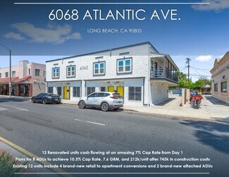 Plus de détails pour 6060-6068 Atlantic Ave, Long Beach, CA - Multi-résidentiel à vendre