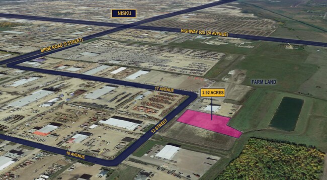 Plus de détails pour 1611 13 St, Nisku, AB - Terrain à louer