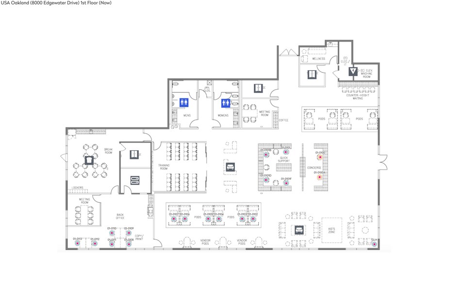 8000 Edgewater Dr, Oakland, CA à louer - Plan d’étage - Image 2 de 20