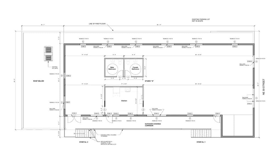 185 NE 59th St, Miami, FL for lease - Floor Plan - Image 2 of 2
