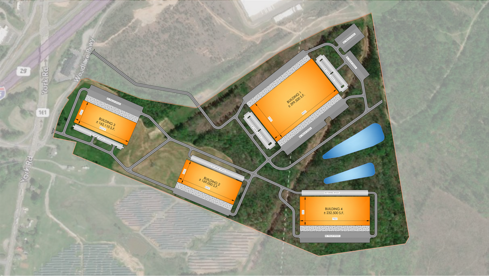 0 Woodlake Pky, Kings Mountain, NC for lease - Building Photo - Image 2 of 2