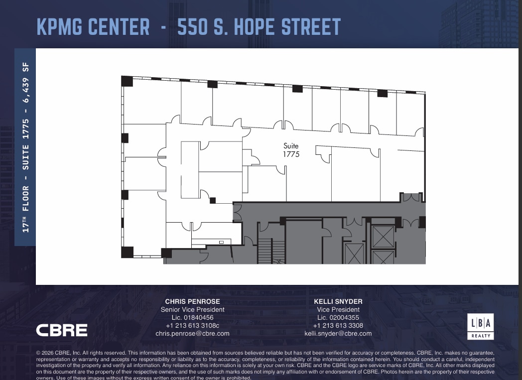 550 S Hope St, Los Angeles, CA for lease Floor Plan- Image 1 of 1