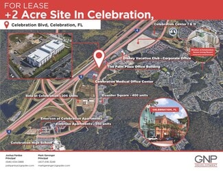 Plus de détails pour 1460 Celebration Blvd, Celebration, FL - Terrain à louer