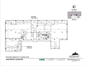 5555 Glenridge Connector, Atlanta, GA for lease Floor Plan- Image 2 of 2