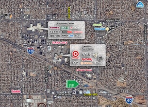 8010 Mountain Rd NE, Albuquerque, NM - Aerial  map view - Image1