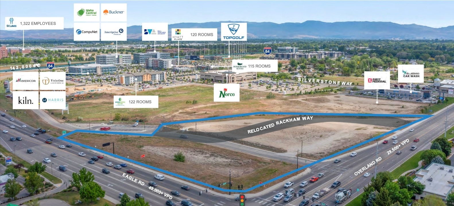 3330-3376 E Overland Rd, Meridian, ID for sale Building Photo- Image 1 of 2