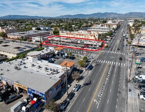 11723 Saticoy St, North Hollywood, CA - Aerial map view
