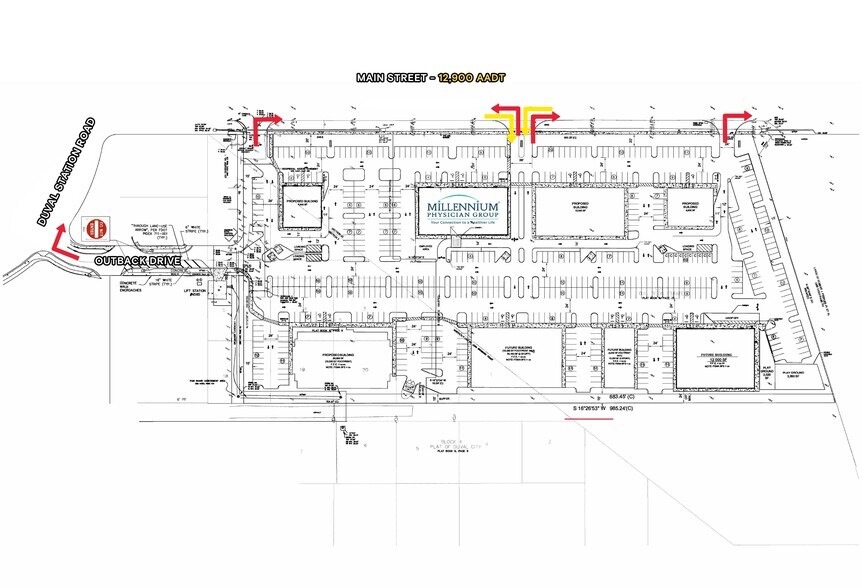 14043 N Main St, Jacksonville, FL à vendre - Plan de site - Image 2 de 2