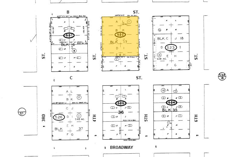 401 B St, San Diego, CA for lease - Plat Map - Image 2 of 20