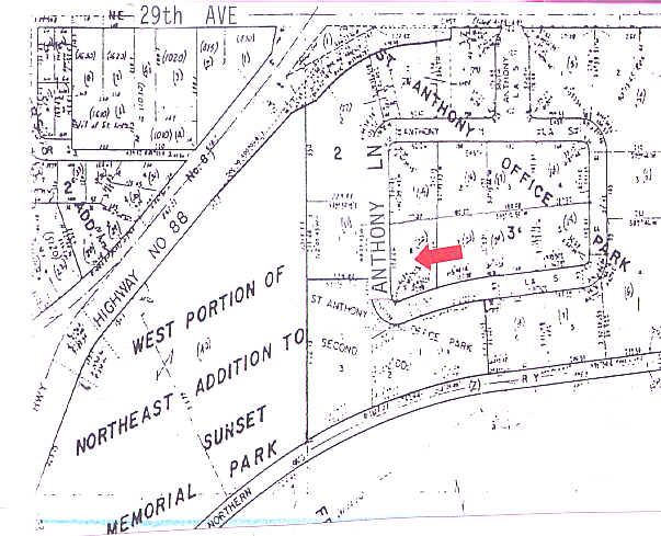 2845 S Anthony Ln, Saint Anthony, MN for lease - Plat Map - Image 3 of 6