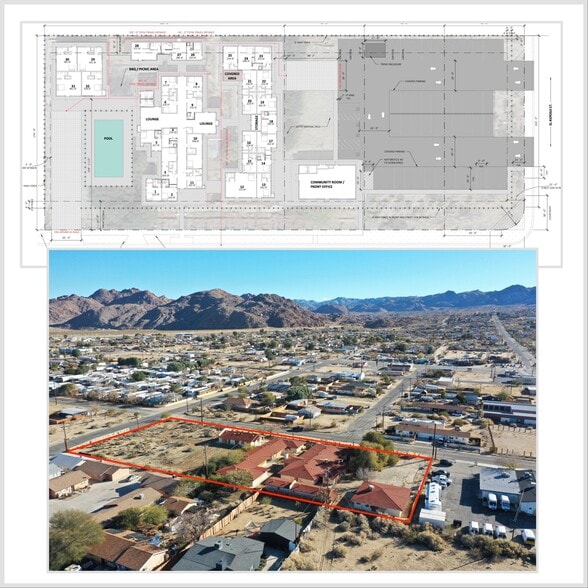 61850-61872 Chollita Rd, Joshua Tree, CA for sale - Building Photo - Image 1 of 15