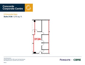 3 Concorde Gate, Toronto, ON for lease Floor Plan- Image 1 of 1