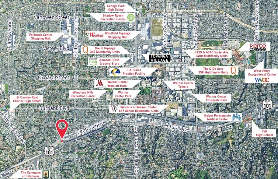 23022 Ventura blvd, Woodland Hills, CA for sale - Building Photo - Image 3 of 8