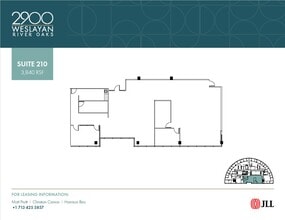 2900 Weslayan St, Houston, TX for lease Floor Plan- Image 1 of 1