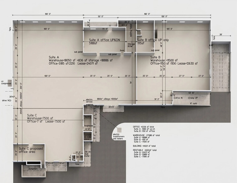 165 Tidwell Dr, Alpharetta, GA for lease - Site Plan - Image 2 of 2