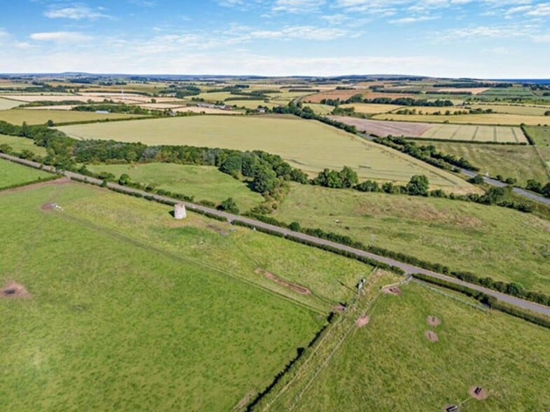 Ammonite Windmill, Berwick Upon Tweed for sale - Aerial - Image 2 of 8