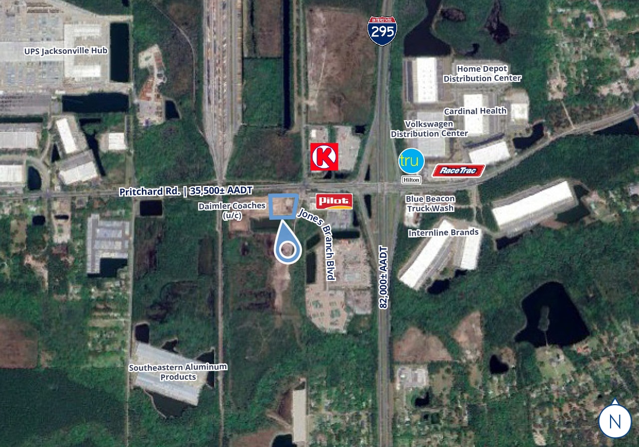 SWC Sportsman Club Rd & Pritchard Rd., Jacksonville, FL à vendre Photo principale- Image 1 de 5