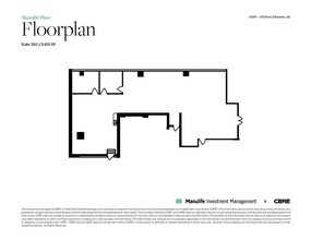 10180 101 St NW, Edmonton, AB à louer Plan d’étage- Image 1 de 1