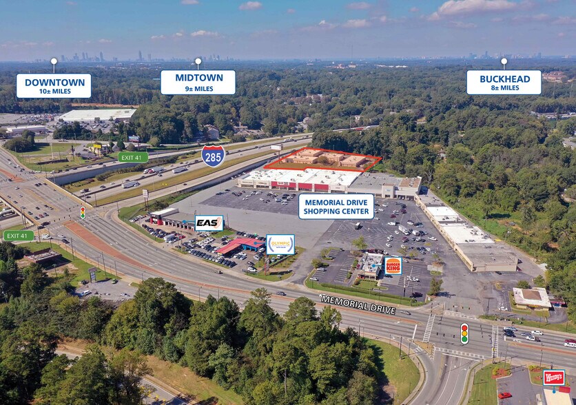 4544 Memorial Dr, Decatur, GA à vendre - Photo du bâtiment - Image 2 de 4