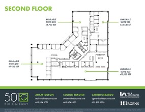 501 N 44th St, Phoenix, AZ for lease Floor Plan- Image 2 of 2