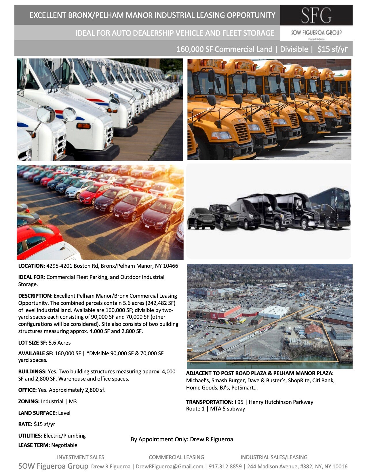 4301 Boston Rd, Pelham Manor, NY à louer Photo principale- Image 1 de 7