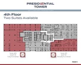 2550 S Clark St, Arlington, VA à louer Plan d’étage- Image 1 de 1