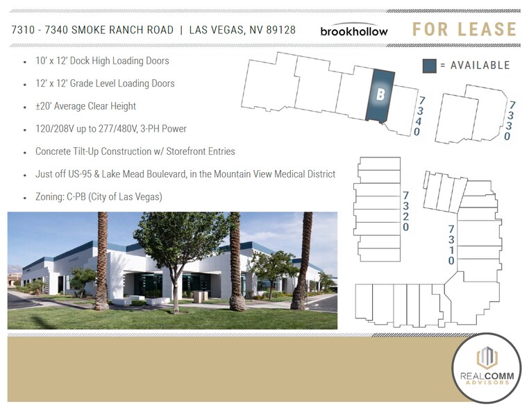 7310 Smoke Ranch Rd, Las Vegas, NV à louer - Photo du bâtiment - Image 2 de 13