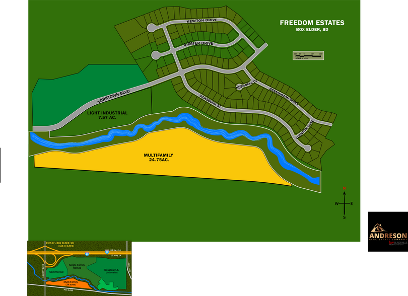 Highway 1416, Box Elder, SD à vendre - Photo du bâtiment - Image 2 de 5