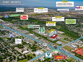 6231 Denton Hwy, Haltom City, TX - AERIAL map view - Image1