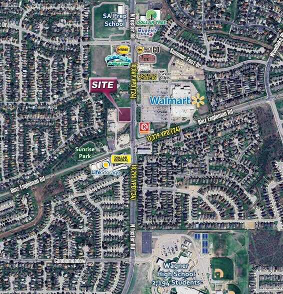 NWC Binz-Engleman& Foster Rd, San Antonio, TX à vendre - Photo du bâtiment - Image 2 de 5