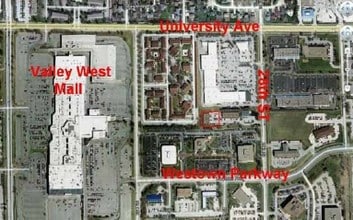 1750 28th St, West Des Moines, IA - AERIAL  map view