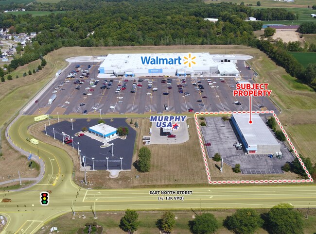 Plus de détails pour 2513-2521 E North St, Kendallville, IN - Commerce de détail à louer
