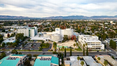 6815 Noble Ave, Van Nuys, CA - AERIAL  map view
