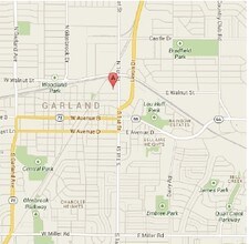 117 Austin St, Garland, TX - AERIAL  map view