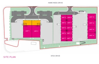 Howe Moss Dr, Dyce for lease Site Plan- Image 1 of 1