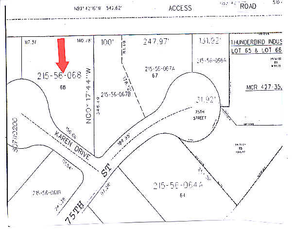 7440 E Karen Dr, Scottsdale, AZ à louer - Plan cadastral - Image 3 de 68
